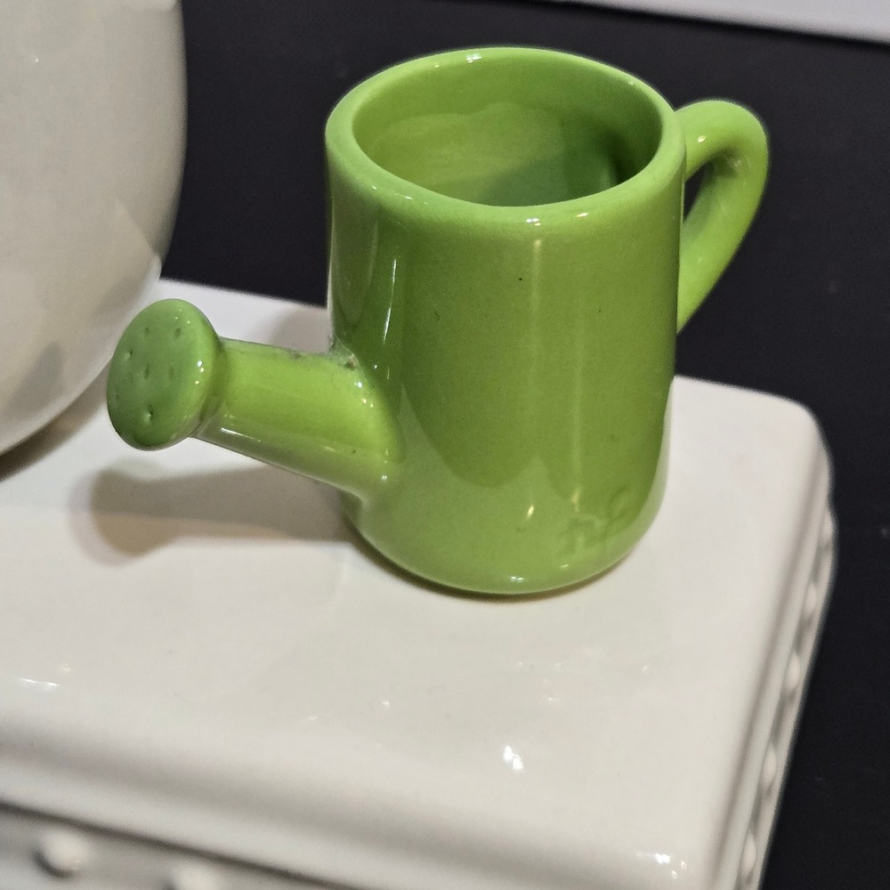 Nora Fleming Mini A155 Green Watering Can Sprinkle Me with Love ~ More Available